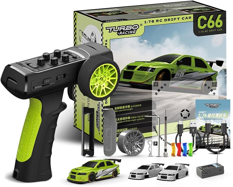 Amazon.co.jp: Turbo Racing C66 1:76ドリフトカー ターボレーシング 1